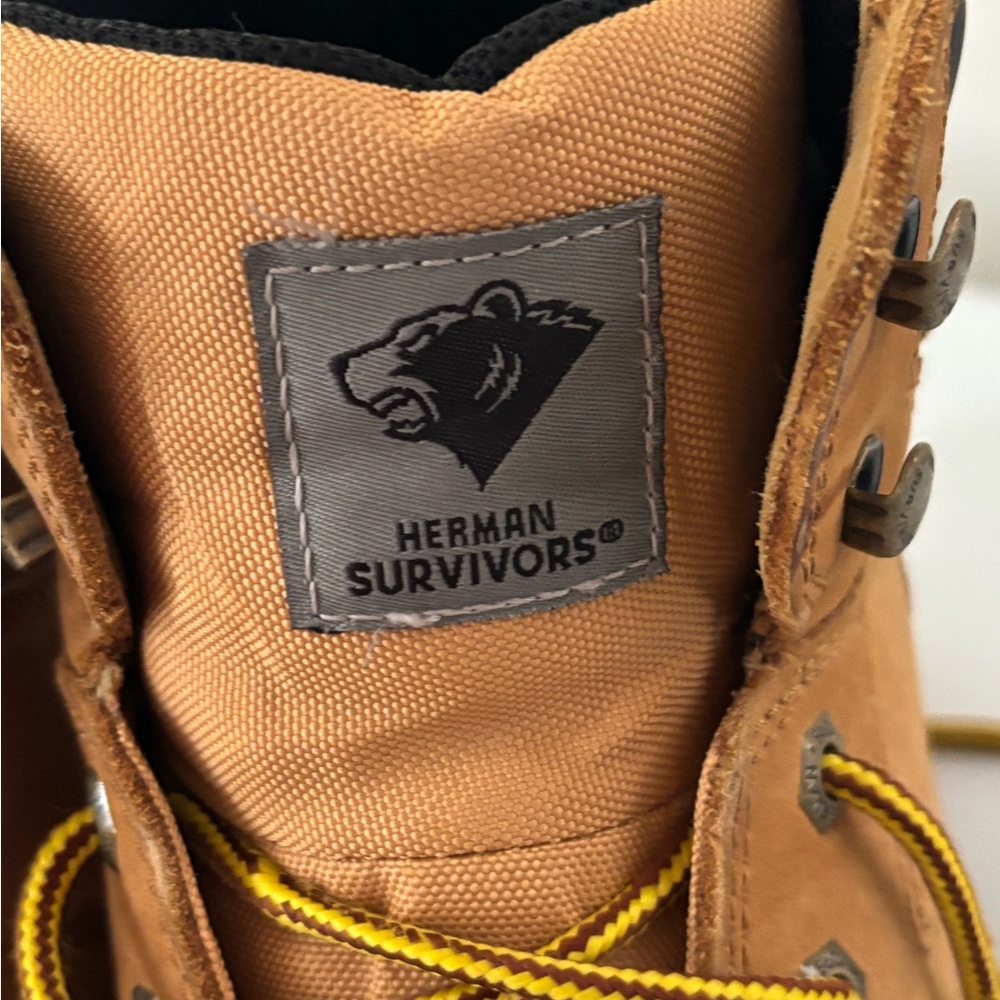 Tan Men's Boots plenty of life left. Son outgrew them. - Picture 3 of 6